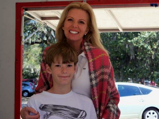 Jackson Parker and mom Dana.jpg